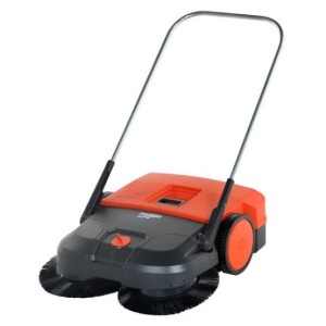 Zamiatarka ręczna Starmix 475 | System Turbo | Szerokość robocza 75 cm | Zbiornik 50 l
