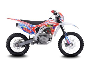 Motocykl CROSS Barton NXT 250 CZERWONY 