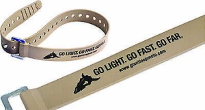 Paski mocujące Giantloop Pronghorn Straps 22 SZARE  KPL .2 SZT  w opakowaniu 