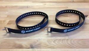 Paski mocujące Giantloop Pronghorn Straps  Snow 25" CZARNE SET -2 SZT w opakowaniu 