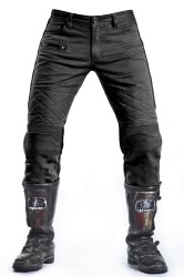 Spodnie motocyklowe FUEL "SERGEANT" BLACK PANTS rozmiar 38