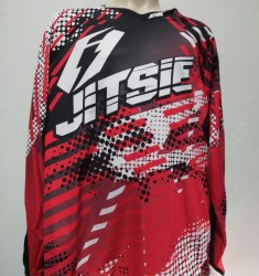 KOSZULKA JITSIE TRIAL RED ROZMIAR S 