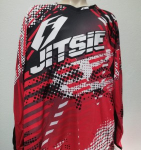 KOSZULKA JITSIE TRIAL RED ROZMIAR S 