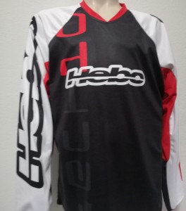 Koszulka HEBO TRIAL TECH 10 RED  ROZMIAR S  