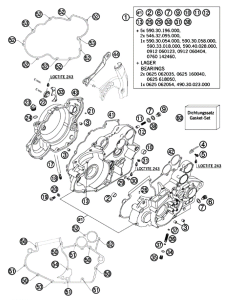 USZCZELKA ORING DEKLA SPRZĘGŁA BETA RR 4T 400/450/525 2008 