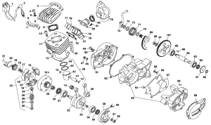 SPRĘŻYNY SPRZEGŁA BETA MINITRIAL 50 2003-2011 OEM 2237890000 KPL. 6 SZT 