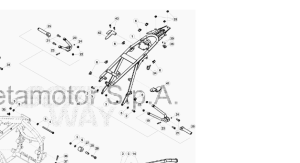 SPRĘŻYNA STOPKI BOCZNEJ BETA RR 50 2T OEM 2247028000
