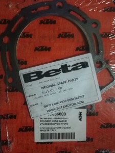 USZCZELKA POD GLOWICĘ BETA RR 525 2005-2009 OEM 3625227000 