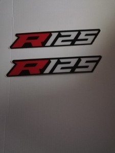 OKLEINA -NAKLEJKI BETA R125 OEM 2 SZT 