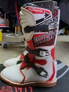 BUTY TRIAL Stylmartin IMPACT PRO RED ROZMIAR 38- UŻYWANE 