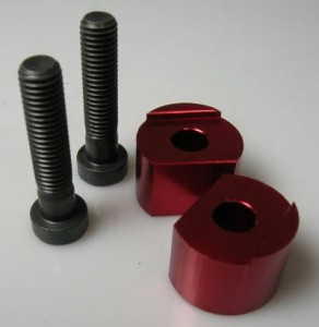 Podwyższenie kierownicy 1,5cm Handlebar aluminium raiser 1,5 cm 13-16 2T/4T